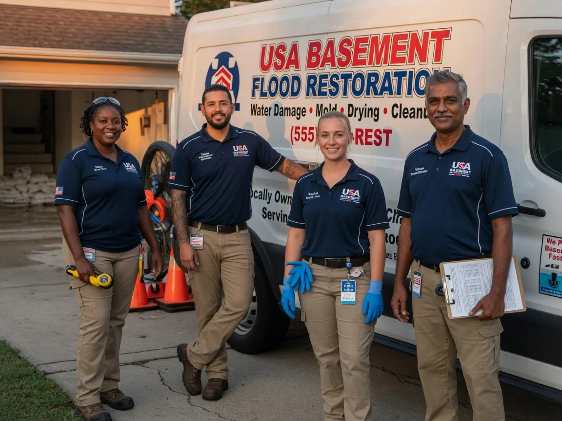 Basement Flood Cleanup company in Oaks, OK